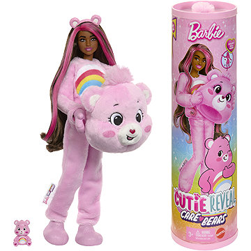 

Barbie Cutie Reveal Barbie a Starostliví medvídci růžová