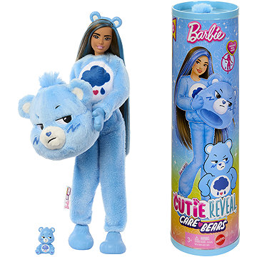 

Barbie Cutie Reveal Barbie a Starostliví medvídci modrá