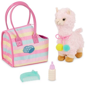 

Lama v kabelce Sparkly Stripes Bag
