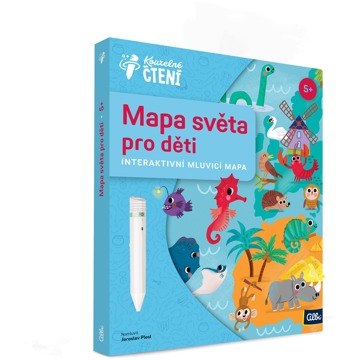 

Kouzelné čtení Mapa světa pro děti