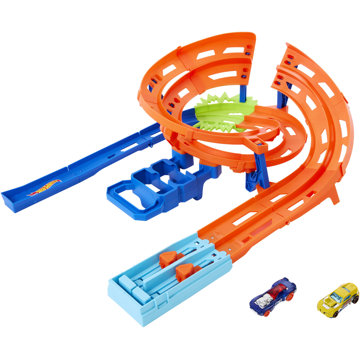 

Hot Wheels Dráha s extra zatáčkou a 2 angličáky