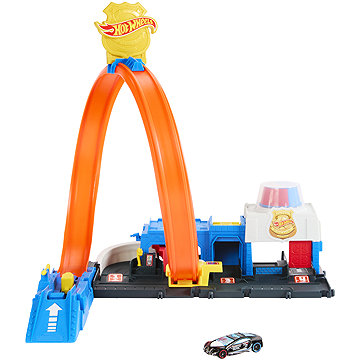 

Hot Wheels City Super policejní stanice a angličák