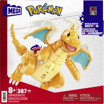 

Mega Pokémon Pohyblivý Dragonite, stavebnice