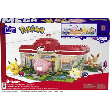 

Mega Pokémon Pohyblivé centrum Pokémonů se 4 figurkami