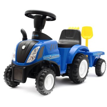 

BABY MIX New Holland - traktor s vlečkou a nářadím modré