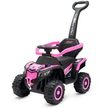 

BABY MIX Odrážedlo Ruggy s vodící tyčí baby pink