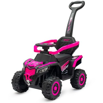 

BABY MIX Odrážedlo Ruggy s vodící tyčí růžové