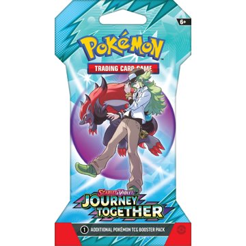 

Pokémon TCG: SV09 Journey Together - 1 Blister Booster