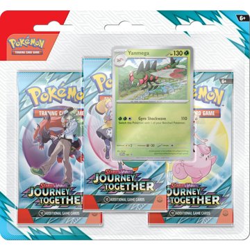 Pokémon TCG: SV09 Journey Together - 3 Blister Booster