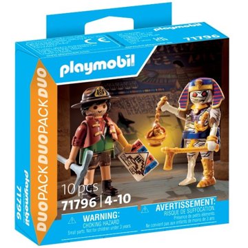 

Playmobil 71796 DuoPack Lovec pokladů a mumie