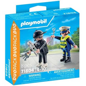 

Playmobil 71804 DuoPack Policista a zloděj