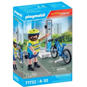 

Playmobil 71732 Policejní cyklohlídka