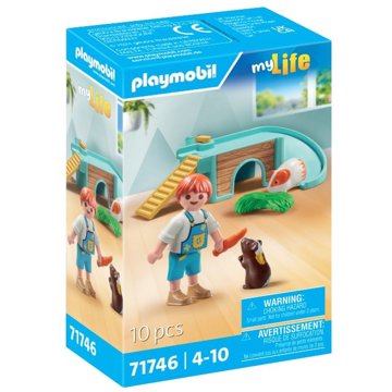 

Playmobil 71746 Kluk s morčetem
