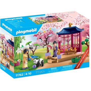 

Playmobil 71762 Asijská zahrada s krmením pandy