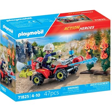 

Playmobil 71825 Hasičská čtyřkolka