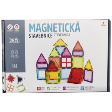 

Alltoys Magnetická stavebnice 26 ks