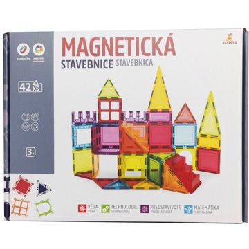 

Alltoys Magnetická stavebnice 42 ks