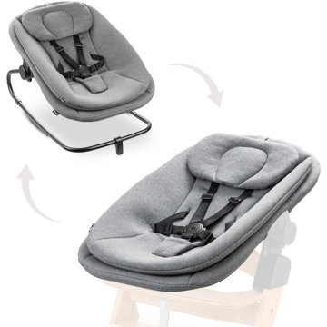 

Hauck Bouncer 3v1 na židličky Alpha+/Beta+ Dark Grey Melange