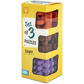 

Set of 3 Puzzles - Cages