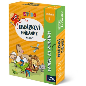 

Kvído - Obrázkové hádanky - Vzhůru za zvířátky s euroouškem