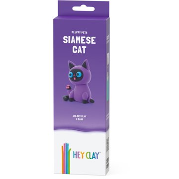

Hey Clay Chlupatá zvířátka Siamská kočka