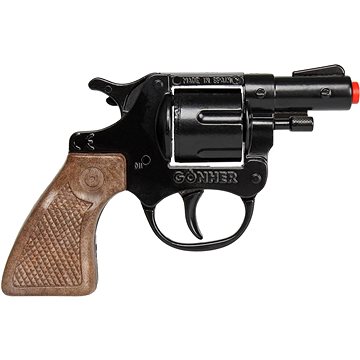 

Policejní revolver kovový černý 8 ran