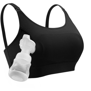 

Momcozy YN08 Hands-Free Bra Black L