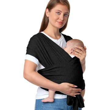 

Momcozy Wrap Carrier Black