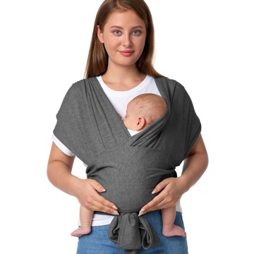 

Momcozy Wrap Carrier Dark Grey