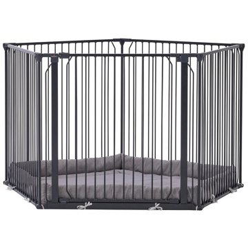 

BabyDan Carl Pentagon Playpen černá