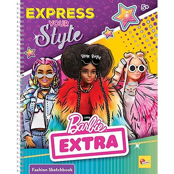 

Lisciani Barbie Sketch Book Vyjádři svůj styl