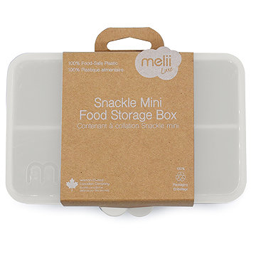 Melii Snackle krabička na svačinu mini Luxe béžová