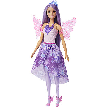 Barbie a pohádkové oblékání s 8 doplňky