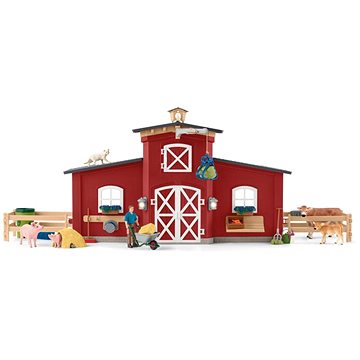 

Schleich Velká stodola se zvířaty a příslušenstvím 42606