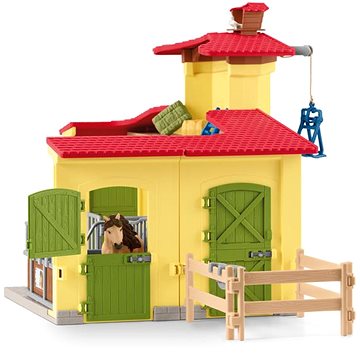 

Schleich Box pro poníky s hřebcem islandského poníka 42609