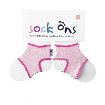 

Sock Ons Návleky na dětské ponožky, Baby Pink 0-6 m