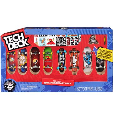 

Tech Deck 8 balení k 25. výročí Tech Deck