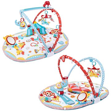 

Yookidoo Hrací deka s hrazdou a jezdícím autíčkem - Cirkus