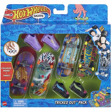 

Hot Wheels Skates Fingerboard 4 ks a boty