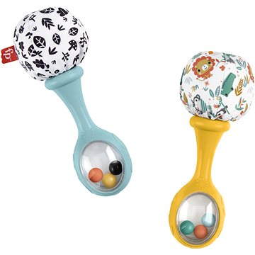 

Fisher-Price Chrastící rumba koule Lístečky a zvířátka