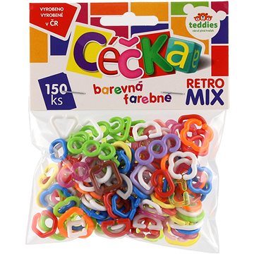 

Teddies Céčka barevná 150 ks retro mix