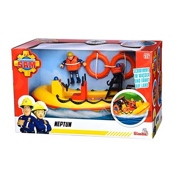 

Simba Požárník Sam - Člun Neptun s figurkou