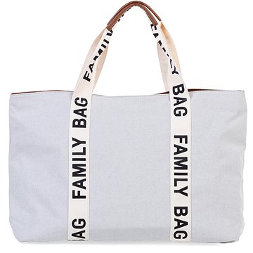 

CHILDHOME Family Bag Canvas Off White