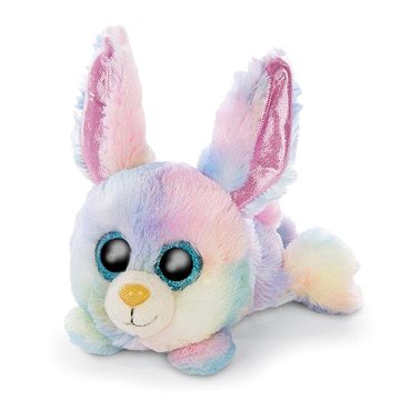 

NICI Glubschis Zajíček Rainbow Candy ležící