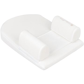 

KikkaBoo Polohovací podložka klínová Airknit White