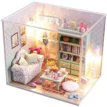 

Dvěděti Miniatura domečku Rodinná síň