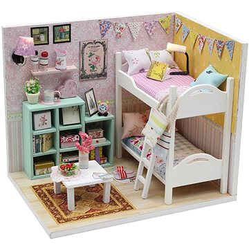 

Dvěděti Miniatura domečku Cherylin pokoj