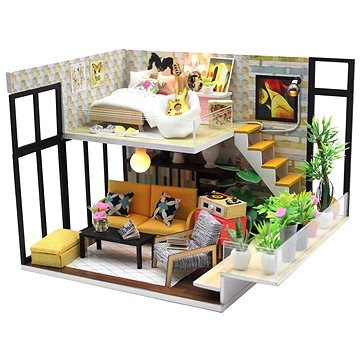 

Dvěděti Miniatura domečku Cynthiin prázdninový pokoj