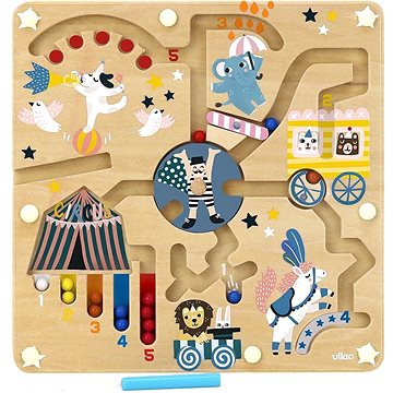 

Vilac Magnetický labyrint cirkus Michelle Carlslund