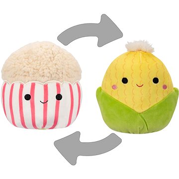 

Squishmallows 2v1 Kukuřice Conrad a popcorn Arnel